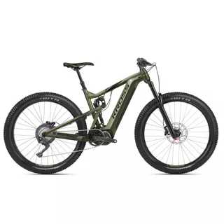 Celoodpružený elektrobicykel Kross Soil Boost 2.0 630 27,5" - model 2020 - tmavá zelená/čierna