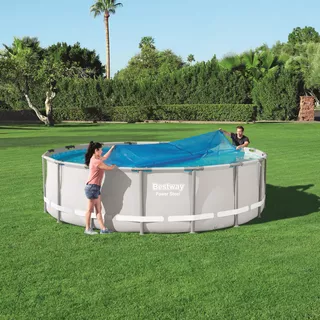 Szolár medencetakaró Bestway Solar Pool Cover 488 cm