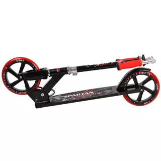 Tretroller Spartan Jumbo - schwarz-rot