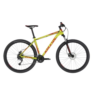 Horský bicykel KELLYS SPIDER 30 29" - model 2020 - Grey Orange - Neon Lime