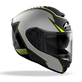 Moto prilba Airoh ST.501 Type fluo žltá