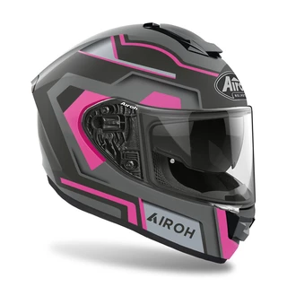 Moto přilba Airoh ST.501 Square matná růžová 2022