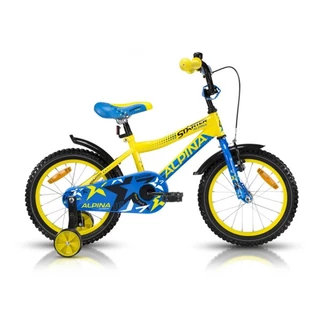 Rower dziecięcy ALPINA Starter 16" - model 2018 - Żółty