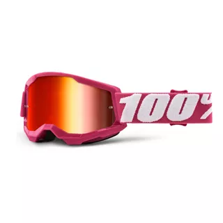 Enduro Goggles 100% Strata 2 Youth Mirror