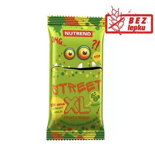 Tyčinka Nutrend Street XL Fruity 40g - lesné plody s čokoládovou polevou