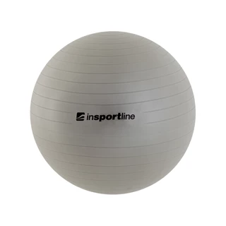 Gimnastična žoga inSPORTline Comfort Ball 65 cm - siva - siva