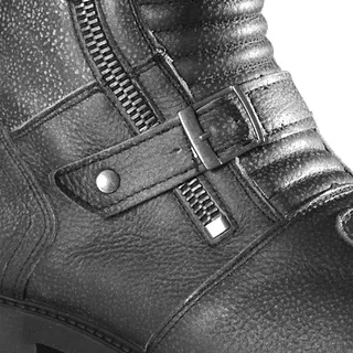 Leather Motorcycle Boots Stylmartin Cruise - Black