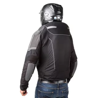 Summer Airbag Jacket Helite Vented - Black-Grey