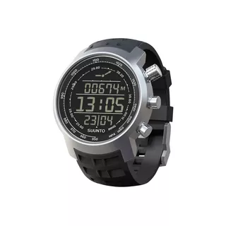 Suunto Elementum Terra N/ Black rubber Outdoorcomputer - schwarz-silber - schwarz-silber