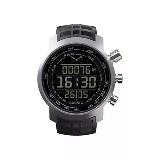 Outdoorový computer Suunto Elementum Terra N/ Black rubber - černo-stříbrná