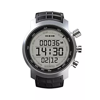 Outdoorový computer Suunto Elementum Terra P/ Black rubber - strieborno-čierna - strieborno-čierna