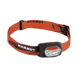 Headlamp MAMMUT T-Trail - Orange-Grey - Black-Orange