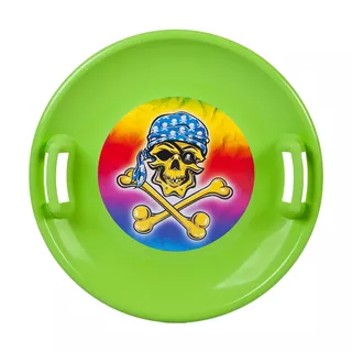 Snow Saucer STT - Blue Emoji Boy - Green Pirate