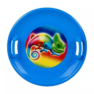 Snow Saucer STT - Green Chameleon - Blue Chameleon