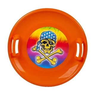 Snow Saucer STT - Orange Emoji Boy - Orange Pirate