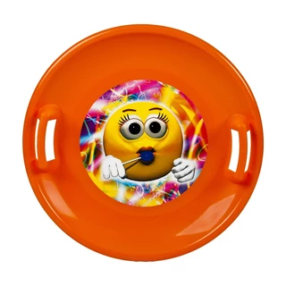 Tanier na sneh STT - oranžová emoji girl - oranžová emoji girl