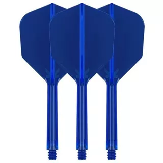 Dart Flights Target K-Flex No.6 Medium – 3-Pack - Blue