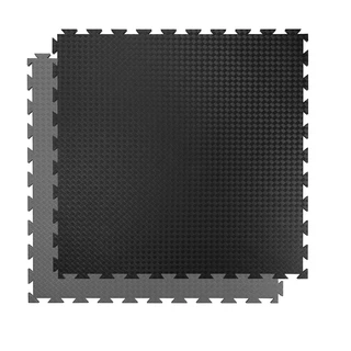 Puzzle podložka Spartan Exercise Matte 100x100x2 cm Black/Grey