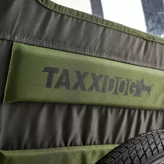 Dog Bicycle Trailer TaXXi M Dark Gray/Dark Green