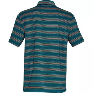 Pánske tričko Under Armour Playoff Polo - Techno Teal / Techno Teal / Rhino Gray