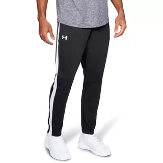 Pánske tepláky Under Armour Sportstyle Pique Track Pant - Academy