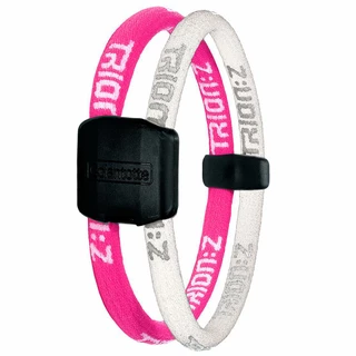 Bracelet Trion: Z Dual - Forest camouflage - pink-white