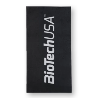 BiotechUsa törölköző 50x100 - Fekete - Fekete