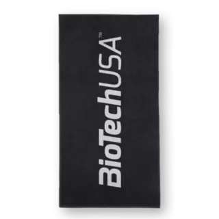 BiotechUsa törölköző 50x100 - Fekete