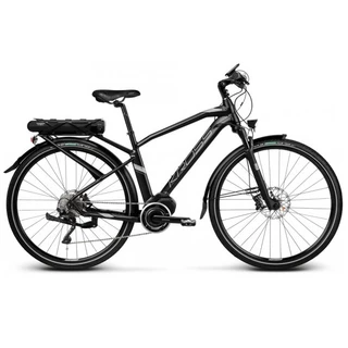 Trekingový elektrobicykel Kross Trans Hybrid 5.0 28" - model 2019 - M (19'') - Black / Graphite Matte