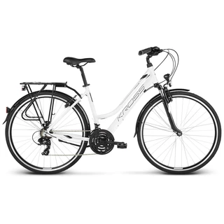 Kross Trans 1.0 28" Damen Trekking Fahrrad - Modell 2020 - weiß-schwarz - weiß-schwarz