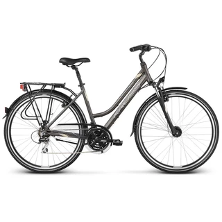 Kross Trans 3.0 28" Damen Trekking Fahrrad - Modell 2020 - braun/creme/silbern