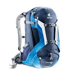 Cycling Backpack DEUTER Trans Alpine 30 2016 - Black - Blue