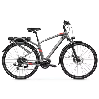 Kross Trans Hybrid 3.0 28" Trekkingelektrofahrrad - Modell 2019 - Graphite / Red Matte