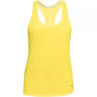 Women’s Tank Top Under Armour Threadborne Streaker - Tokyo Lemon