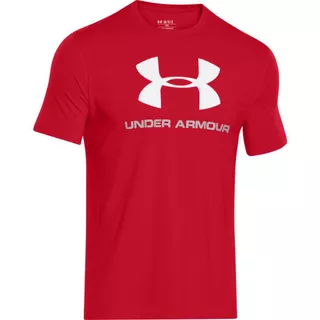 Pánské triko Under Armour CC Sportstyle Logo - True Gray Heather