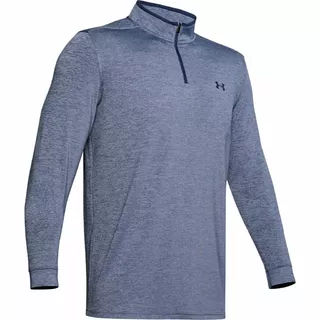 Pánské triko s dlouhým rukávem Under Armour Playoff 2.0 1/4 Zip - Blue Ink