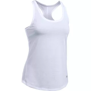 Women’s Tank Top Under Armour Threadborne Streaker - White