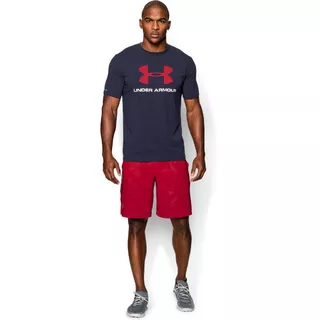 Pánské triko Under Armour CC Sportstyle Logo - True Gray Heather