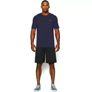 Pánske tričko Under Armour CC Left Chest Lockup - Carbon Heather