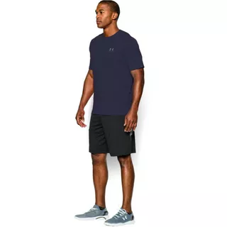 Pánske tričko Under Armour CC Left Chest Lockup - Carbon Heather