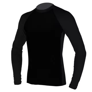 Thermo-shirt with a windbreaker Blue Fly Termo Duo Wind - Black