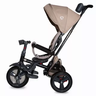 Three-Wheel Stroller w/ Tow Bar Coccolle Velo - Yellow