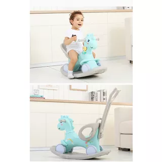 Konik na biegunach i rowerek biegowy 4w1 inSPORTline Mustangino