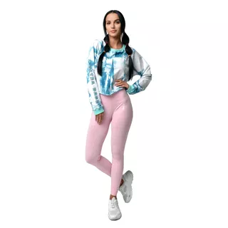 Női leggings Boco Wear Coral Cloud Melange Shape Push Up