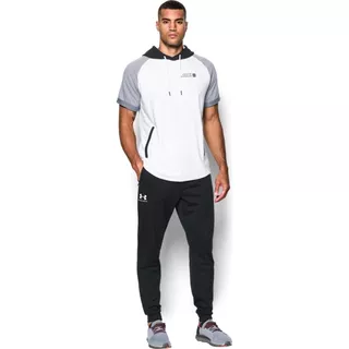 Pánské tepláky Under Armour Sportstyle Jogger - Black/White