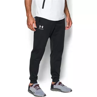 Pánske tepláky Under Armour Sportstyle Jogger - Black/White