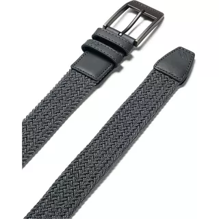 Pánsky opasok Under Armour Men's Braided 2.0 Belt - 30 - Pitch Gray