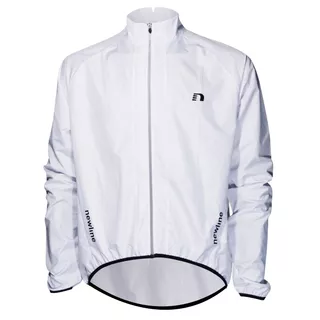 Unisex cyklistická bunda Newline Windbreaker JKT - biela - biela