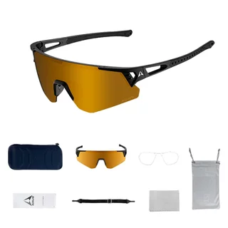 Sports Sunglasses Altalist Hayate R1 - černá se zlatými skly