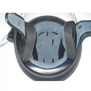 Moto prilba WORKER V520 - biely grafit